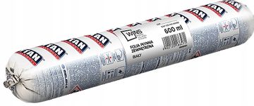 shumee TYTAN WINS TEKOČA FOLIJSKA FOLIJSKA TESNILNA FILMSKA FORMULA ZA MONTAŽO OKEN 600 ml ZUNANJA BELA