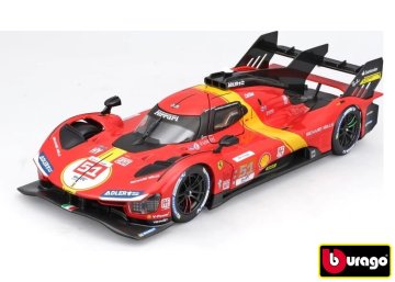 BBurago 1:24 Ferrari Racing Model KIT - 499P LMH 2023 - prvak 24 ur Le Mansa