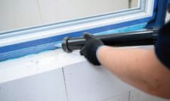 shumee TYTAN WINS TEKOČA FOLIJSKA FOLIJSKA FORMA ZA MONTAŽO OKEN 600 ml NOTRANJOST ANTRACIT