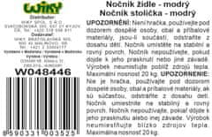 Stolček za lonček - modri 35 cm