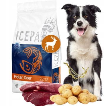 shumee ICEPAW Polar Pure HIPOALERGENA hrana za pse iz divjačine brez žitaric 2 kg