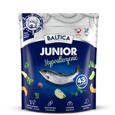 shumee BALTICA JUNIOR HIPOALERGENA hrana za mladičke velikih in velikanskih pasem 1 kg