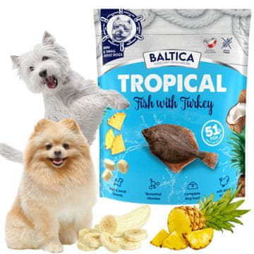 shumee BALTICA TROPICAL hrana za majhne in mini pse XS