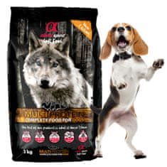 shumee Alpha Spirit MULTI-PROTEIN popolna suha mehka hrana za pse 3 kg.