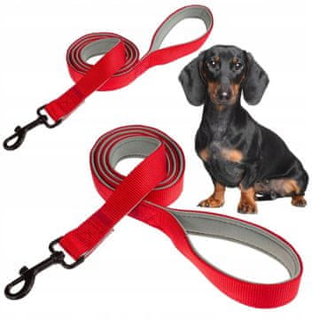 shumee Udoben pasji povodec, podložen z NEOPRENOM, velikost S (1,5 cm)