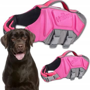 shumee KAPOK za pse za plavanje, odsevni rešilni jopič za vodo, velikost XXL