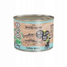 shumee Wiejska Zagroda mokra hrana za mladiče FISH FEAST coalfish losos trska 200g