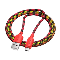 Hoco USB kabel A na Micro USB Hoco 2,4A 1 m X116 rdeč gradient