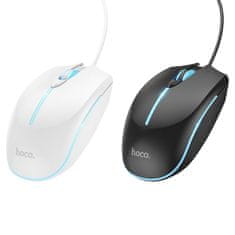 Hoco Žična igralna miška Hoco USB A 2400 dpi GM37 črna