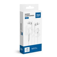 Blue Star USB C slušalke z mikrofonom (DAC) Blue Star M15C 1,2 m bele