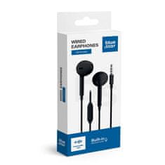 Blue Star Slušalke z žico Jack 3,5 mm Blue Star PA-E65 1,2 m črne