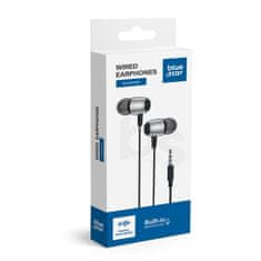 Blue Star Slušalke z žico Jack 3,5 mm Blue Star M09 1,2 m črne