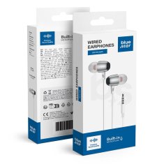 Blue Star Slušalke z žico Jack 3,5 mm Blue Star M09 1,2 m bele