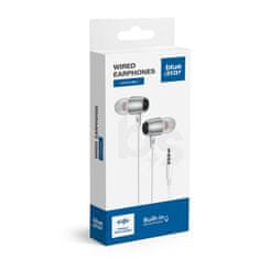 Blue Star Slušalke z žico Jack 3,5 mm Blue Star M09 1,2 m bele