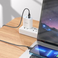 Hoco USB kabel A na Lightning Hoco 2,4A 2 m X89 črn