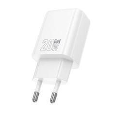 Hoco Mrežni polnilnik za telefon Hoco USB C QC PD 20W N60 bel
