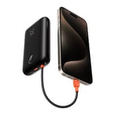 VEGER VEGER powerbank 20000 mAh z vgrajenimi kabli tipa C / Lightning PD QC3.0 35W K2 (W2068) črn