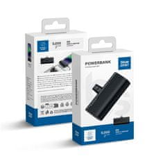 Blue Star Powerbank Blue Star 5000 mAh z vgrajenim priključkom Lightning 2,1A W0556P črn