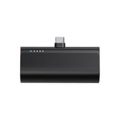 Blue Star Powerbank Blue Star 5000 mAh z vgrajenim priključkom USB C 2,1A W0556 črn