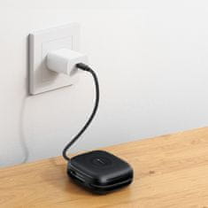 FORCELL Powerbank združljiv z MagSafe Forcell F-Energy F10K5 PD3.1 QC3.0 3A 22,5W 10000 mAh združljiv z Apple Watch črn 0INT