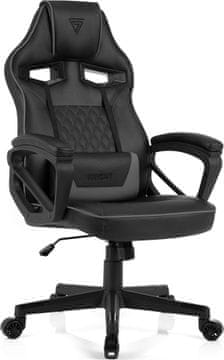 SENSE7 Igralni stol Knight PU, Siva