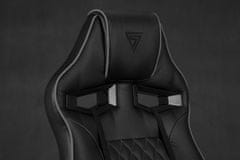 SENSE7 Igralni stol Knight PU, Siva