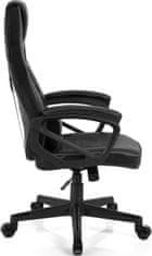 SENSE7 Igralni stol Knight PU, Siva