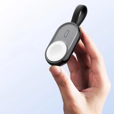 VEGER VEGER powerbank 1200 mAh za uro, združljiv z Apple Watch Pomme (W0102) črn