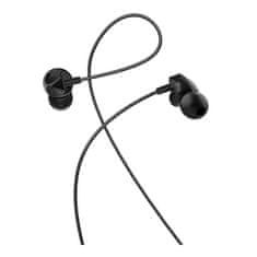 Hoco Žične slušalke Jack 3,5 mm Hoco M60 črne