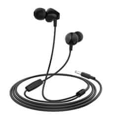 Hoco Žične slušalke Jack 3,5 mm Hoco M60 črne