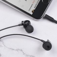 Hoco Žične slušalke Jack 3,5 mm Hoco M60 črne
