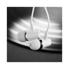 Hoco Slušalke z žico Jack 3,5 mm Hoco M34 bele