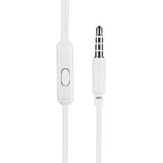Hoco Slušalke z žico Jack 3,5 mm Hoco M14 bele