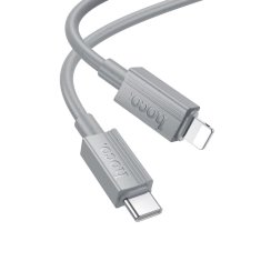 Hoco USB C kabel za Lightning Hoco PD 27W 1 m X107 siv