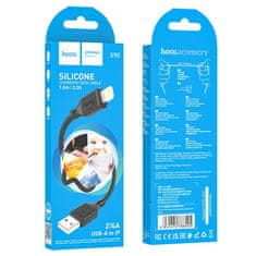 Hoco USB kabel A na Micro USB Hoco 2,4A 1 m X90 črn