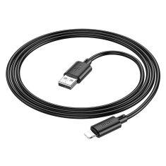 Hoco USB kabel A na Lightning Hoco 2,4A 1 m X88 črn