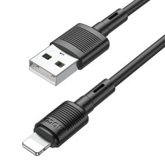 Hoco USB kabel A na Lightning Hoco 2,4A 1 m X83 črn
