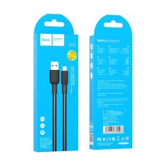 Hoco USB kabel A na Lightning Hoco 2,4A 1 m X69 črno-bel