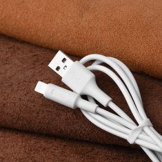 Hoco USB kabel A na Lightning Hoco 2A 1 m X25 bel