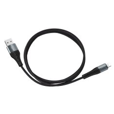 Hoco USB kabel A na Lightning Hoco 2,4A 1 m X38 črn