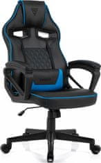 SENSE7 Igralni stol Knight PU, Modra