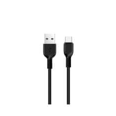 Hoco USB kabel A na USB C Hoco 2,4A 1 m X20 črn