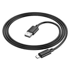 Hoco USB kabel A na Micro USB Hoco 2,4A 1 m X88 črn