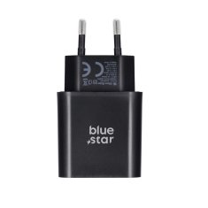Blue Star Mrežni polnilnik za telefon Blue Star USB C QC4.0 PD 3A 25W + kabel USB C na USB C TFB-TC-25WPD črn
