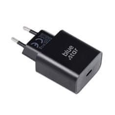 Blue Star Mrežni polnilnik za telefon Blue Star USB C QC4.0 PD 3A 25W + kabel USB C na USB C TFB-TC-25WPD črn