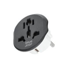 Blue Star Potovalni adapter Blue Star GO TO Europe (tip E) 16A bel