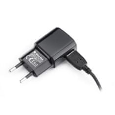 Blue Star Mrežni polnilnik za telefon Blue Star USB A 1A 5W + kabel USB A na Micro USB TFK-TC-1100B črn