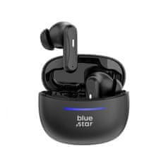 Blue Star Brezžične ušesne slušalke Blue Star BK44 TWS črne