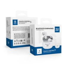 Blue Star Brezžične ušesne slušalke Blue Star BK44 TWS bele