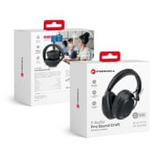 FORCELL Brezžične slušalke Forcell F-Audio ANC Pro Sound Craft črne